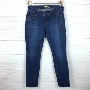 Old Navy Jeans Women's The Diva Skinny Jeans Straight Leg size 2 short